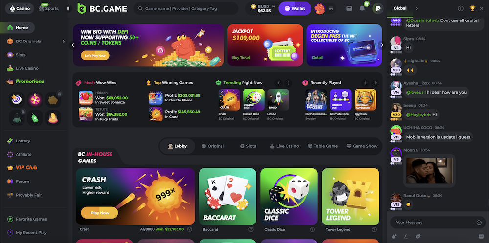 Découvrez le BC Game Crypto Casino Une Révolution dans le Jeu en Ligne Découvrez le BC Game Crypto Casino Une Révolution dans le Jeu en Ligne
